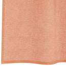voile-gardiner med løkker 2 stk. 140x225 cm terrakottafarvet