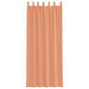 voile-gardiner med løkker 2 stk. 140x260 cm terrakottafarvet