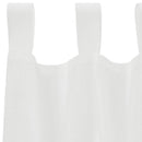 voile-gardiner med løkker 2 stk. 140x140 cm hvid