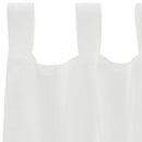 voile-gardiner med løkker 2 stk. 140x175 cm hvid