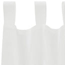 voile-gardiner med løkker 2 stk. 140x225 cm hvid