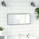 LED-badeværelsesspejl 60x8,5x37 cm konstrueret træ grå sonoma
