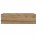 tv-bord med LED-lys 60x35x15,5 cm kunsteg