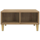 sofabord 60x60x30 cm konstrueret træ kunsteg