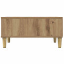 sofabord 60x60x30 cm konstrueret træ kunsteg