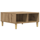 sofabord 60x60x30 cm konstrueret træ kunsteg