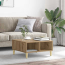 sofabord 60x60x30 cm konstrueret træ kunsteg