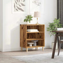skænk 57x35x75 cm konstrueret træ antikt træ