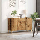 skænk 100x36x60 cm konstrueret træ gammelt træ-look
