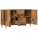 skænk 100x36x60 cm konstrueret træ gammelt træ-look