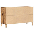 skænk 100x36x60 cm konstrueret træ gammelt træ-look