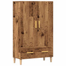skab 70x31x115 cm konstrueret træ gammelt træ