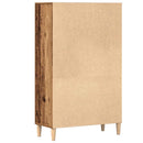 skab 70x31x115 cm konstrueret træ gammelt træ
