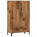 skab 70x31x115 cm konstrueret træ gammelt træ