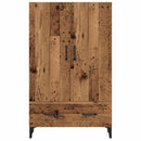 skab 70x31x115 cm konstrueret træ gammelt træ