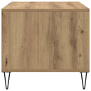 sofabord 90x49x45 cm konstrueret træ kunsteg