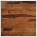 spisebord 80x80x77 cm massivt akacietræ