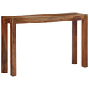 konsolbord 120x30x76 cm massivt akacietræ