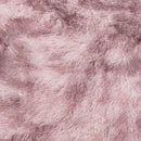 shaggy gulvtæppe NAVARRA 60x100 cm høje luv støvet rosa