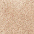 shaggy gulvtæppe NAVARRA 130x200 cm høje luv polyester beige