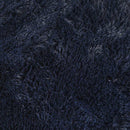 shaggy gulvtæppe NAVARRA 160x230cm høje luv polyester marineblå