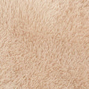 shaggy gulvtæppe NAVARRA 200x290 cm høje luv polyester beige