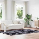shaggy gulvtæppe NAVARRA 200x290 cm høje luv polyester mørkegrå