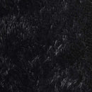 shaggy gulvtæppe NAVARRA 240x340 cm høje luv polyester sort