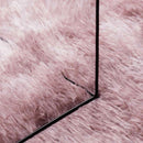 shaggy gulvtæppe NAVARRA 240x340 cm høje luv støvet rosa