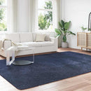 shaggy gulvtæppe NAVARRA 240x340cm høje luv polyester marineblå