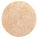 shaggy gulvtæppe NAVARRA 120x120 cm høje luv polyester beige