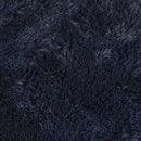 shaggy gulvtæppe NAVARRA 240x240cm høje luv polyester marineblå