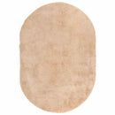 shaggy gulvtæppe NAVARRA 300x200 cm høje luv polyester beige