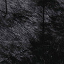 shaggy gulvtæppe NAVARRA 300x200 cm høje luv polyester sort
