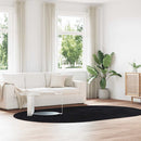 shaggy gulvtæppe NAVARRA 300x200 cm høje luv polyester sort