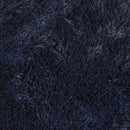 shaggy gulvtæppe NAVARRA 300x200cm høje luv polyester marineblå