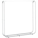 brændestativ 150x25x150 cm galvaniseret stål