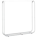 brændestativ 150x25x150 cm galvaniseret stål