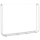 brændestativ 200x25x150 cm galvaniseret stål