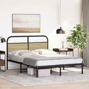 sengeramme 120x190 cm uden madras konstrueret træ sonoma-eg