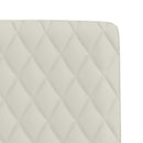 spisebordsstole 4 stk. velour cremefarvet