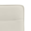 spisebordsstole 4 stk. velour cremefarvet