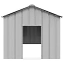 hundehus med tag 114x202x101 cm galvaniseret stål