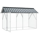 Fuglebur Antracit 227 x 112 x 141 cm Galvaniseret stål