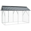Fuglebur Antracit 227 x 112 x 141 cm Galvaniseret stål