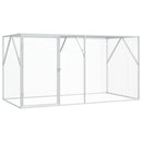 Fuglebur Antracit 208 x 102 x 108 cm Galvaniseret stål