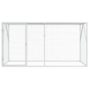 Fuglebur Antracit 208 x 102 x 108 cm Galvaniseret stål