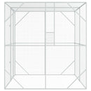 Fuglebur Antracit 209 x 202 x 214 cm Galvaniseret stål