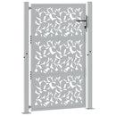havelåge 100x150 cm vejrbestandigt stålbladdesign