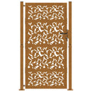 havelåge 100x175 cm vejrbestandigt stålbladdesign